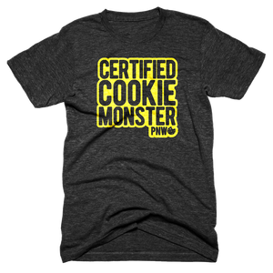 Certified Cookie Monster Tee - Pacific Northwest Cookie Company